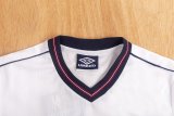 Retro England Home 1:1 Quality Soccer Jersey  1986