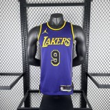 Los Angeles Lakers Purple #9 JAMES JR. 1:1 Quality NBA Season Jerseys  2023