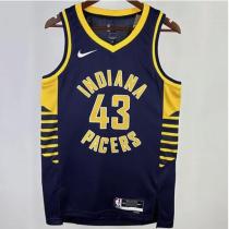 Pacers SIAKAM #43 Dark Blue NBA Jerseys 23-24