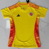 Columbia  Home women Fans  1:1 Quality Soccer Jersey  24-25