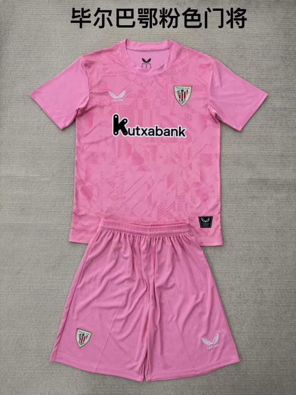 Athletic Bilbao  Goalkeeper Fans  (Kids and Man)  1:1 Quality Soccer Jersey  25-26