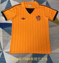 Retro Netherlands home 1:1 Quality Soccer Jersey  1974-1984