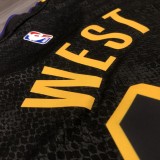 Los Angeles Lakers Black Mamba Great Snake Edition #44  WEST 1:1 Quality NBA Season Jerseys
