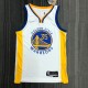 Golden State Warriors White V-Neck #35 DURANT 1:1 Quality NBA Season Jerseys  75 Year
