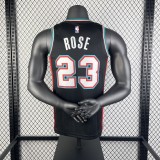 Memphis Grizzlies  Retro  Blue #23 ROSE  1:1 Quality NBA Jerseys 2021