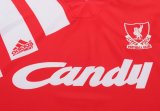 Retro Liverpool  Home Kids  1991-1992 1:1 Quality Soccer Jersey