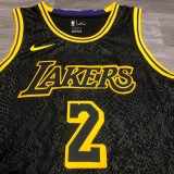 Los Angeles Lakers Black Mamba Great Snake Edition #2 BALL 1:1 Quality NBA Season Jerseys