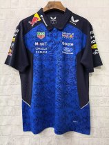 F1 RED BULL Ford Blue polo  Short Sleeve Racing Suit 2026