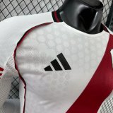 River Plate Home long  Player   1:1 Quality Soccer Jersey (可配广告) 25-26