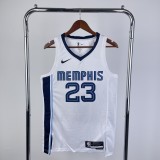 Memphis Grizzlies  White #23 ROSE  1:1 Quality NBA Jerseys 2023