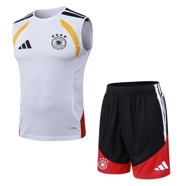 Germany Vest Training Player With Pants Sets 1:1 Quality Soccer Jersey   26-27 (2026)