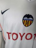 Retro Valencia Home 1:1 Quality Soccer Jersey   2004-2005