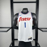 Philadelphia 76ers   City Edition #1  HARDEN NBA Jerseys  2025