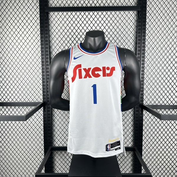 Philadelphia 76ers   City Edition #1  HARDEN NBA Jerseys  2025