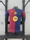Barcelona Home  Player  1:1 Quality Soccer Jersey  24-25