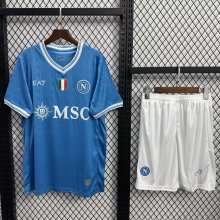 Napoli  Home With Pants Sets Fans 1:1 Quality Soccer Jersey   25-26
