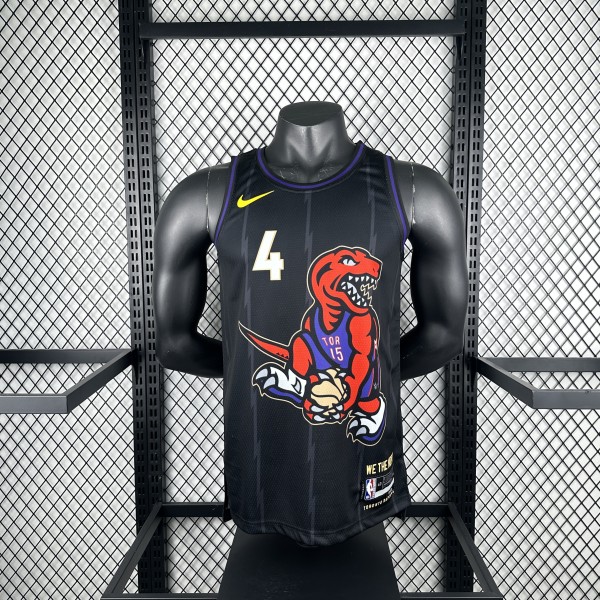 Toronto Raptors City Edition #4 BARNES NBA Jerseys  2025