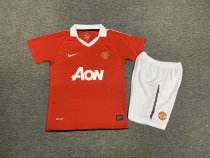Retro Manchester United Home Kids  2010-2011