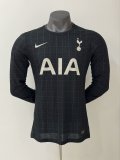 Tottenham away Long Sleeve Player 1:1 Quality Soccer Jersey    25-26