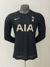 Tottenham away Long Sleeve Player 1:1 Quality Soccer Jersey    25-26