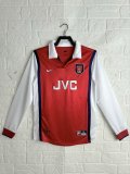 Retro Arsenal home long   1:1 Quality Soccer Jersey  1995-1996