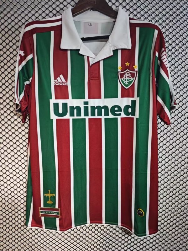 Retro Fluminense Home  1:1 Quality Soccer Jersey   2010