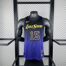 Los Angeles Lakers  City Edition #15 REAVES  NBA Jerseys  2025