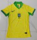 Brazil Home Women fans  1:1 Quality Soccer Jersey   24-25