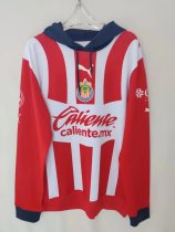 Chivas (Guadalajara )  Home Long sleeve Fans 1:1 Quality Soccer Jersey  23-24