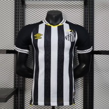 Santos away Player 1:1 Quality Soccer Jersey  25-26