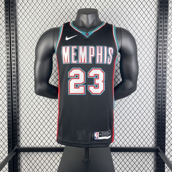 Memphis Grizzlies  Retro  Blue #23 ROSE  1:1 Quality NBA Jerseys 2021