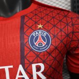 PSG Paris Special Edition player   1:1 Quality Soccer Jersey   25-26 （带星星）