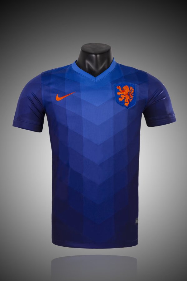Retro Netherlands away 1:1 Quality Soccer Jersey  2014