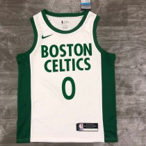 Boston Celtics City Edition White #0 TATUM 1:1 Quality NBA Jerseys  2021