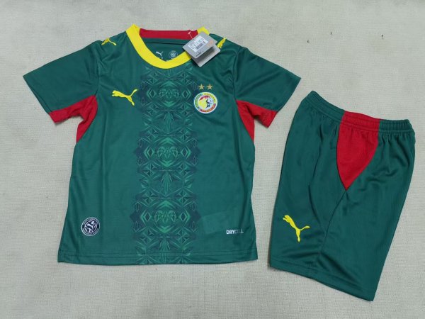 Senegal Away Kids  Fans 1:1 Quality Soccer Jersey   26-27 (2026)