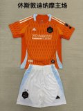 Houston Dynamo FC  home fans kits  1:1 Quality Soccer Jersey  25-26 (kids and man )