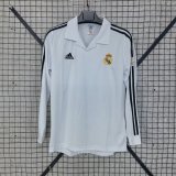 Real Madrid LONG  Champions League Home 1:1 Quality Soccer Jersey 2002-2003