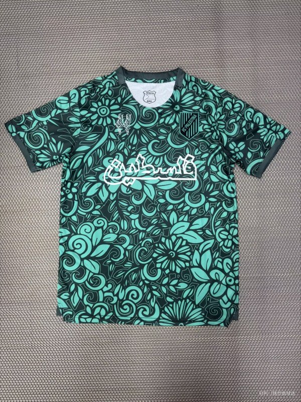 Palestino Green English Edition Fans  1:1 Quality Soccer Jersey  26-27