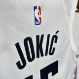 Denver Nuggets  City Edition White  #15 JOKIC 1:1 Quality NBA  Season Jerseys 2025