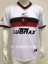 Retro Flamengo away  1:1 Quality Soccer Jersey   2001