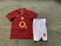 Retro  Arsenal  home  Kids 2005-2006