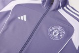 Manchester United Purple  Jacket  Tracksuit  1:1  25-26