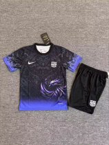 Barcelona Special Edition Black Kids   1:1 Quality Soccer Jersey 25-26