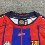 Retro Barcelona home kids 1:1 Quality Soccer Jersey 1997-1998