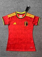 Belgium Home women Fans  1:1 Quality Soccer Jersey 26-27（2026）