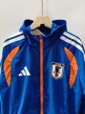 japan  Windbreaker Blue  1:1 Quality Soccer Jersey   26-27 （2026）