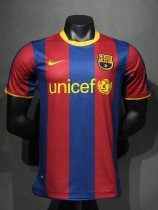 Retro Barcelona player Home  1:1 Quality Soccer Jersey  2010-2011