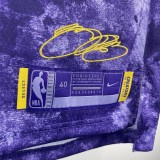 Los Angeles Lakers  Purple Honor Edition 6 James  round neck  NBA Jerseys 2023