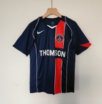 Retro PSG Paris Home 1:1 Quality Soccer Jersey  2004-2005