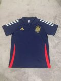 Spain Special Edition POLO Fans 1:1 Quality Soccer Jersey   24-25
